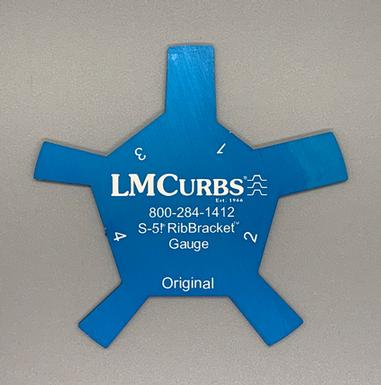 LMCurbs S-5! RibBracket Gauge