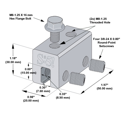 S-5! S-5-E Utility Clamp Diagram